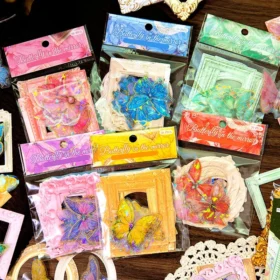 Dreamy Butterfly Holographic Decorative Paper
