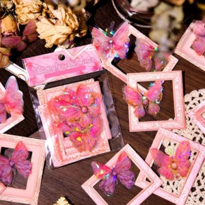 dreamy butterfly holographic decorative paper 9
