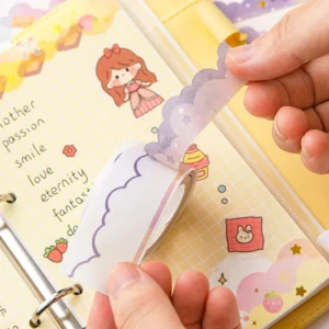 dreamy cloud wave decorative border washi 2