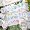 Dreamy Glass Fantasy Series Fresh Floral Washi Tape
