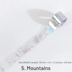 dreamy universe clear transparent decorative tape 10