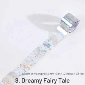 dreamy universe clear transparent decorative tape 13