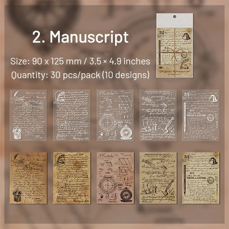 dual-material-vintage-manuscript-and-invoice-6 dual material vintage manuscript and invoice 6