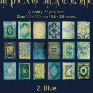 dualmaterial hot stamping gold scrapbook paper 12