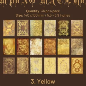 dualmaterial hot stamping gold scrapbook paper 13