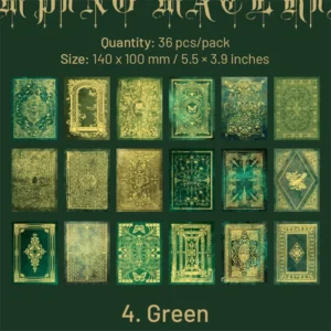 dualmaterial hot stamping gold scrapbook paper 14