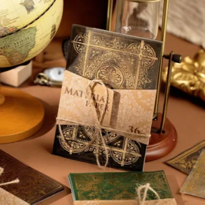 dualmaterial hot stamping gold scrapbook paper 6