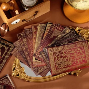 dualmaterial hot stamping gold scrapbook paper 7