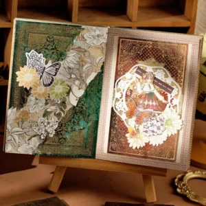 dualmaterial hot stamping gold scrapbook paper 8