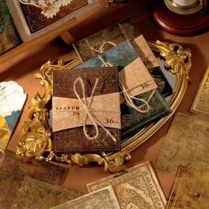 dualmaterial hot stamping gold scrapbook paper 9