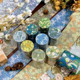 Earth Paradise Series Vintage Floral Washi Tape