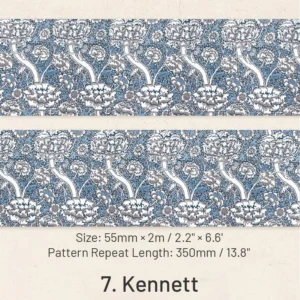 earth paradise series vintage floral washi 15