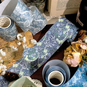 earth paradise series vintage floral washi 4