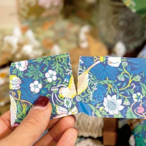 earth paradise series vintage floral washi 7