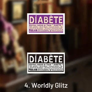 earthly world vintage text illustration wooden 12