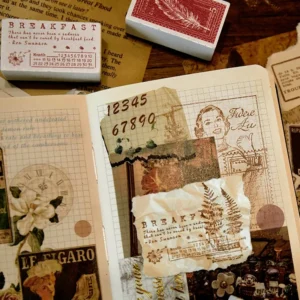 earthly world vintage text illustration wooden 5