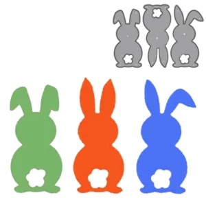 easter bunny trio carbon steel crafting 2