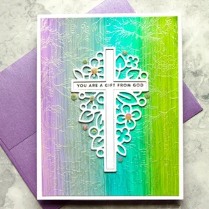 Easter Cross Wreath Carbon Steel Crafting Dies Scrapbooking Die-Cuts easter cross wreath carbon steel crafting 4