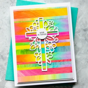 Easter Cross Wreath Carbon Steel Crafting Dies Scrapbooking Die-Cuts easter cross wreath carbon steel crafting 5