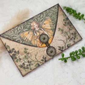 Elf Girl Handmade Junk Journal Folio Kit