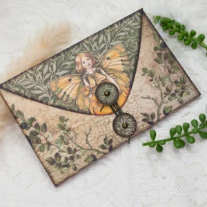 Elf Girl Handmade Junk Journal Folio Kit