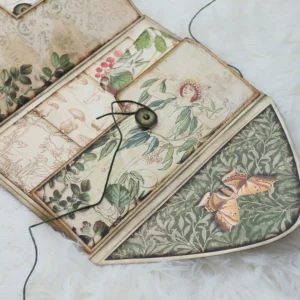 elf girl handmade junk journal folio 6