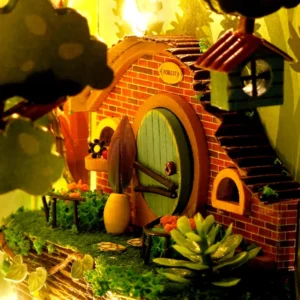 enchanted forest diy house model 2
