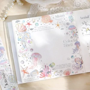 endless charm silver foil feather plant 5