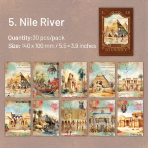 european famous architecture scrapbook paper 15