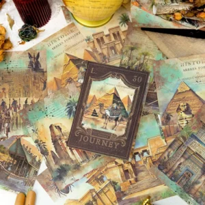 european famous architecture scrapbook paper 3