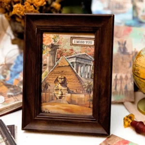 european famous architecture scrapbook paper 8