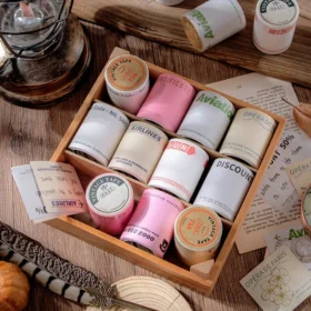 European Simple Retro Writable Decorative Paper Tape