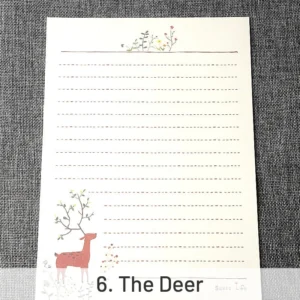 european style pattern retro kraft writing 10