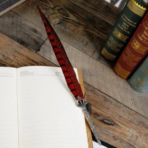 european style vintage feather quill dip 2
