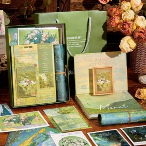 European Vintage Art Journal Gift Box Set