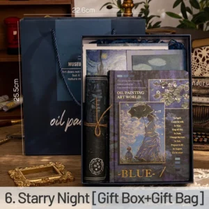 European Vintage Art Journal Gift Box Set european vintage art journal gift box 6