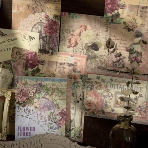 europeanstyle large floral decorative paper 5