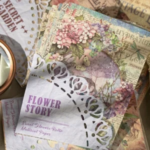 europeanstyle large floral decorative paper 6