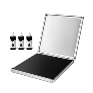 Extra Large Quick-Dry Multi-Color Ink Pad with Metal Case