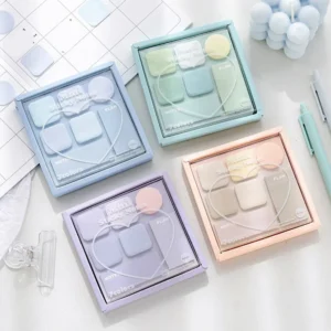 Faint Secret 7-Color Mini Sticky Notes Set