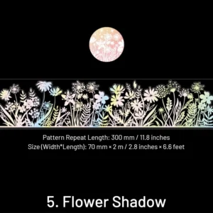 fairy tale town series holographic decorative 9