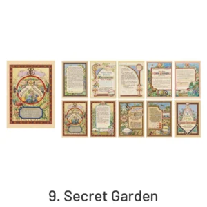 fairy tale world antique picture book 14