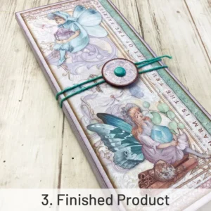 fairy theme cyan background handmade junk 11