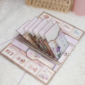 fairy theme cyan background handmade junk 3