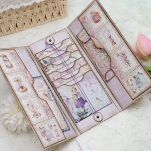 fairy theme cyan background handmade junk 6