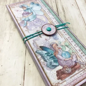 fairy theme cyan background handmade junk 8