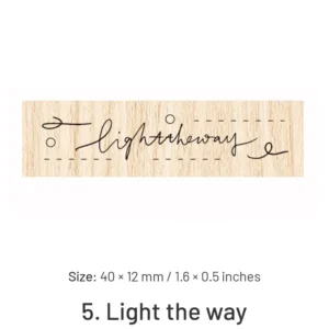 Fancy Font English Words Wooden Rubber Stamp fancy font english words wooden rubber 14