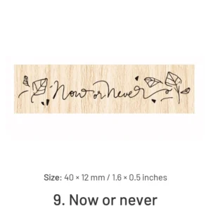 Fancy Font English Words Wooden Rubber Stamp fancy font english words wooden rubber 18