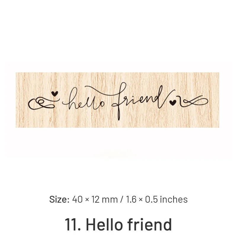 fancy-font-english-words-wooden-rubber-20 fancy font english words wooden rubber 20