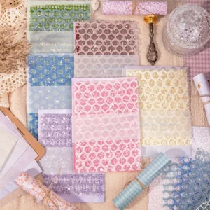 fancy net mixed material decorative paper 2